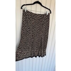 Vintage VTG pleat pleat skirt Boho hippy grunge cottagecore maxi flowy 90s goth